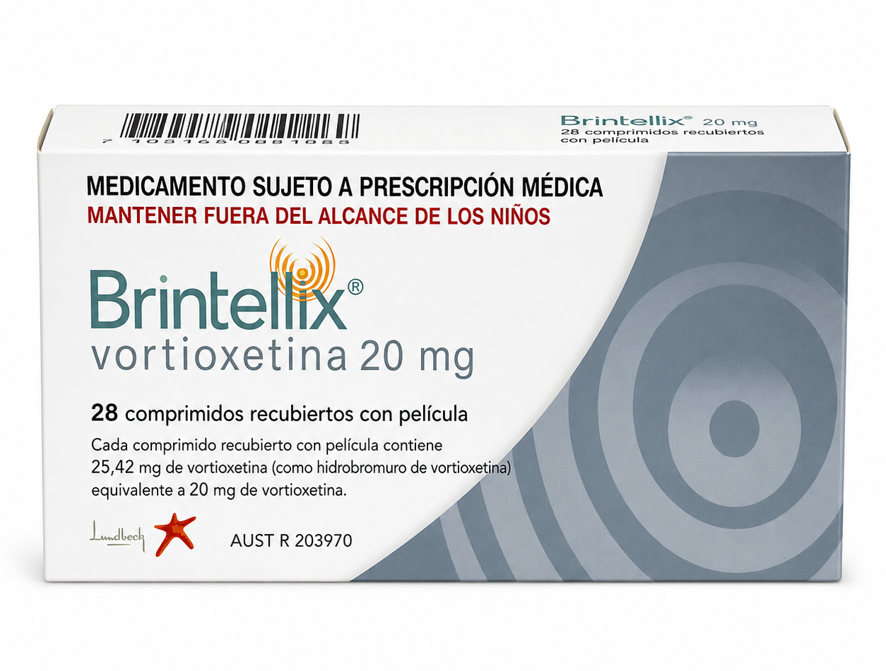Comprar Brintellix (vortioxétine) sin receta : Vence la Depresión
