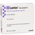 Comprar Lantus cartuchos sin receta